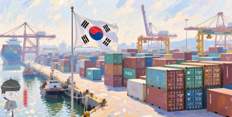 对比：10月韩国出口596亿美元！对美国出口87亿，对中国出口多少?-微七七资讯
