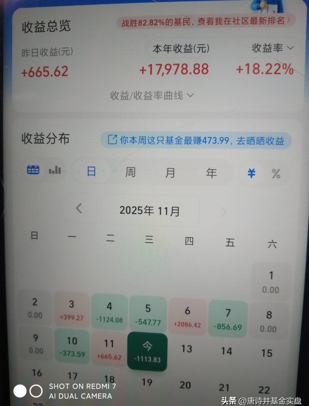 震荡调整下基金实盘怎么操作，1112基金实盘最新净值走势？-微七七资讯
